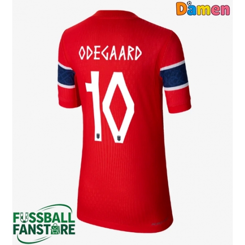 Norwegen Martin Odegaard #10 Replik Heimtrikot Damen WM 2026 Kurzarm